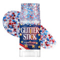 Patriotic Glitter Stick - Easy Apply Body & Hair Makeup
