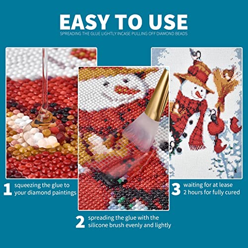 LANBEIDE 200ML Diamond Painting Sealer with Silicone Brush