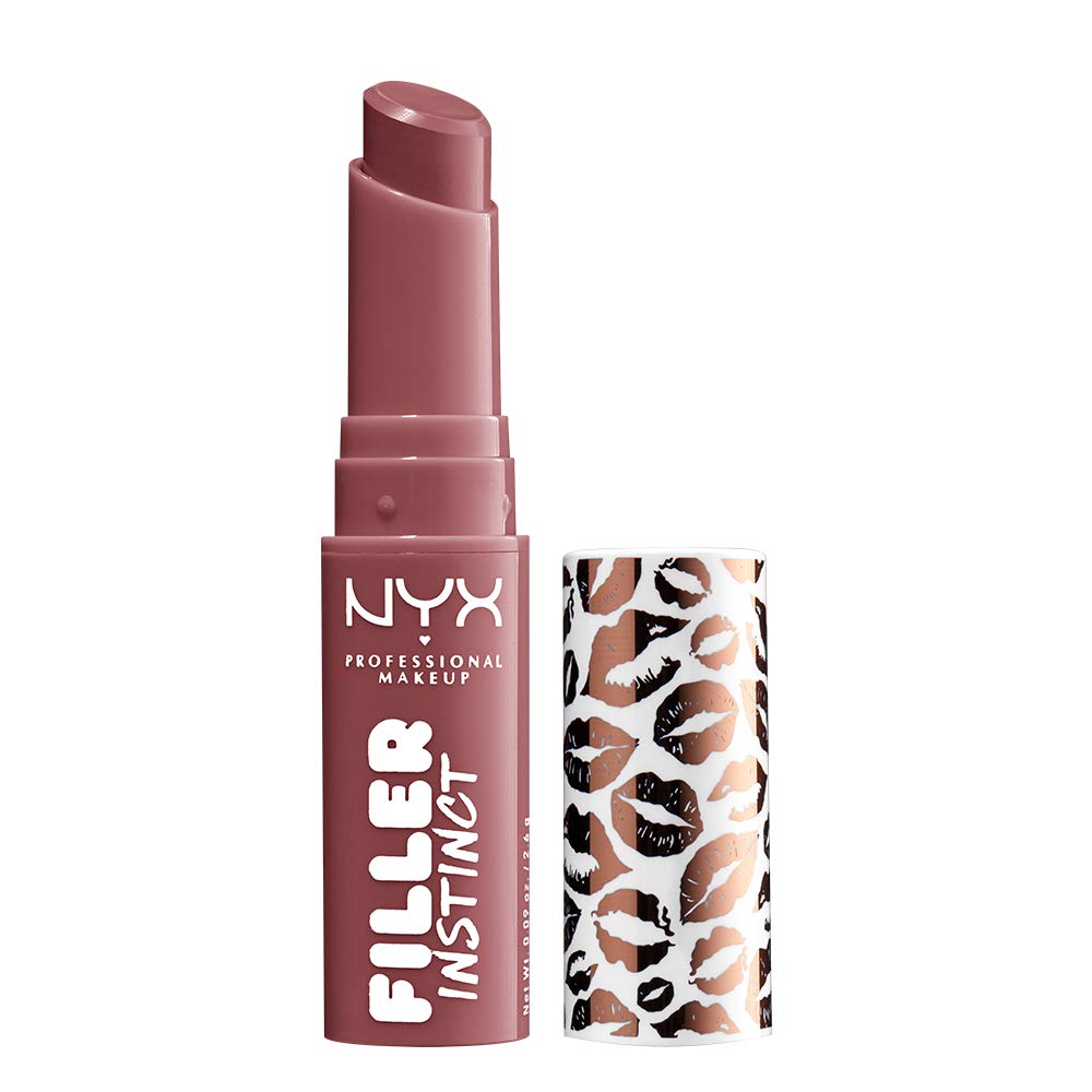 NYX PROFESSIONAL MAKEUP Filler Instinct Plumping Lip Color, Lip Balm - Sugar Pie (Mauve Pink Purple)