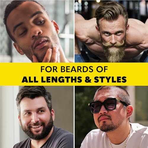 The Beard Club Original Premium Beard Shampoo - Natural & Nourishing Formula for Soft, Clean & Healthy Facial Hair - Gentle on Skin - Sulfate & Paraben Free - 4 fl oz