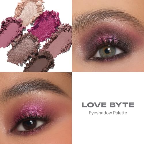 Morphe ChromaPlus 6-Pan Eyeshadow Palette - Love Byte