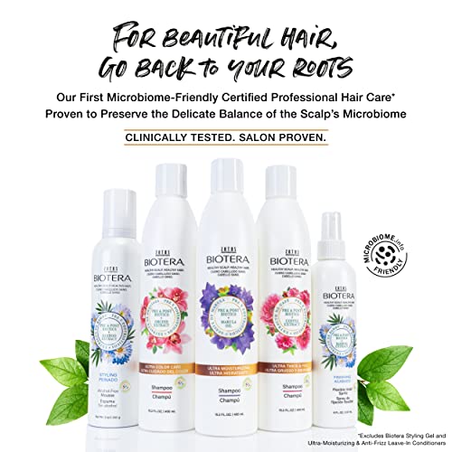 Biotera Long & Healthy Strengthening Shampoo | Strengthens Long, Growing Hair | Microbiome Friendly | Vegan & Animal Test Free | Paraben Free | Color-Safe