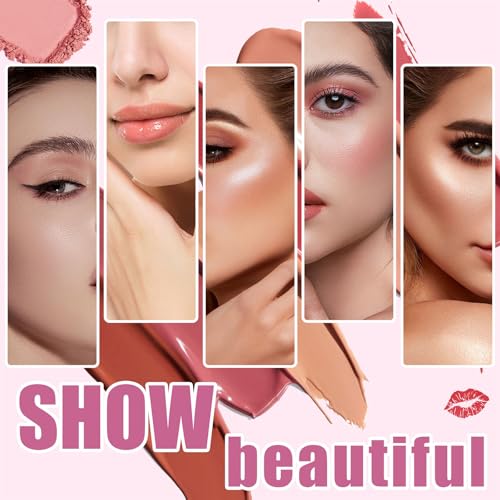 RoseFlower 24 Color Eyeshadow Palette Makeup Set