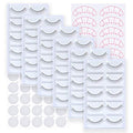 30 Pairs Practice Lash Strips for Eyelash Extensions Training