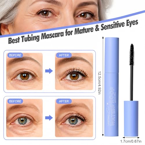 Mascara for Women 60+ | Tubing Formula, Volume & Length