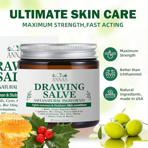 Maximum Strength Drawing Salve for Ingrown Hair and Skin Irritations