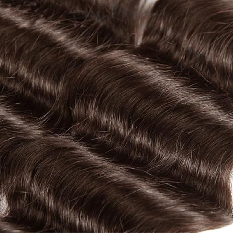 28-34 Inch #4 Chocolate Brown Human Hair Bundles