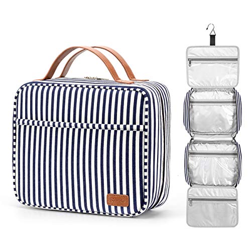 Bosidu Hanging Travel Toiletry Bag - Large Capacity Organizer