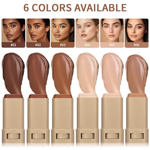 Serum Boosted Skin Tint Foundation Stick - Longwear Beauty Balm