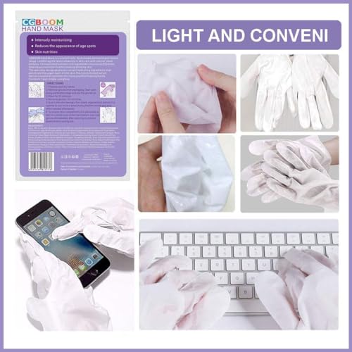 Lavender Moisturizing Hand Masks Pack - Relieve Dry, Overworked, Aging Skin