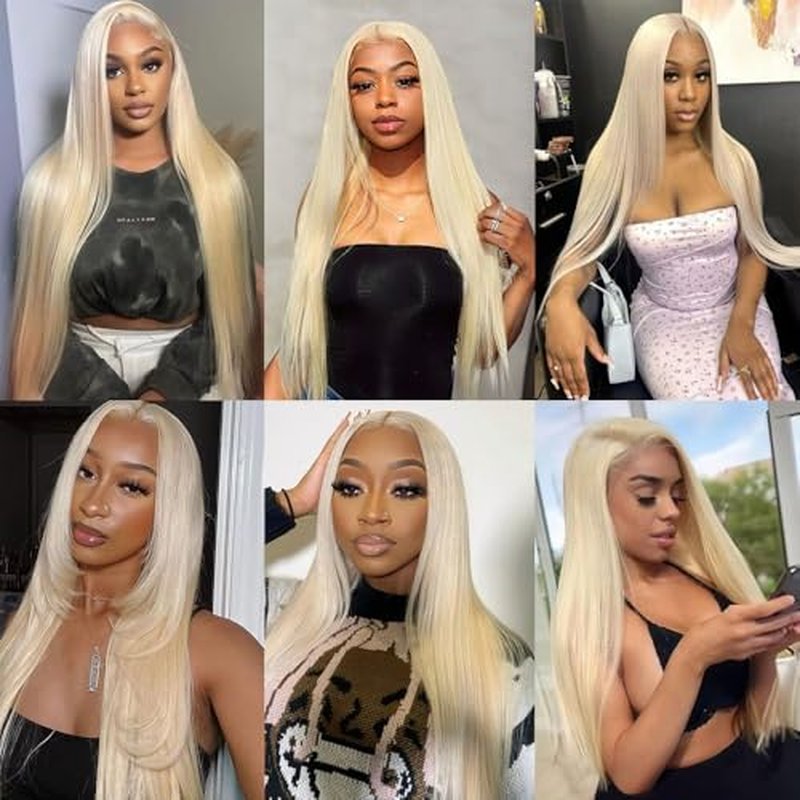 613 Straight Blonde Human Hair Bundle - 28 Inch Unprocessed Virgin Hair