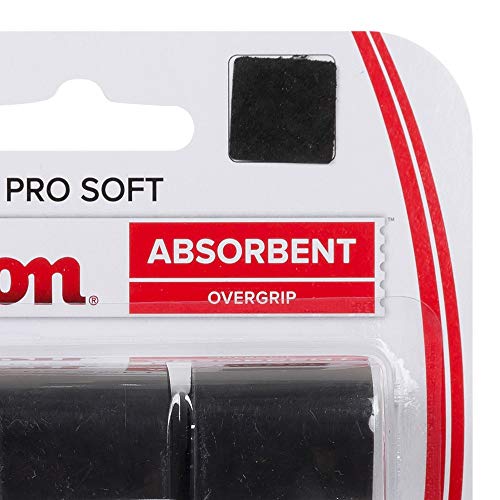 WILSON Pro Sensation Overgrip (30-Pack), Black