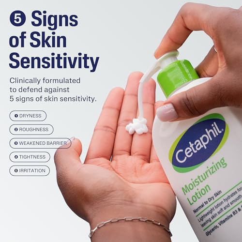 Cetaphil Moisturizing Face & Body Lotion, 20oz | Sensitive Skin