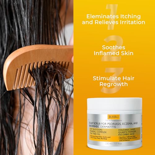 Anti Fungal Scalp Scrub for Psoriasis & Eczema - 7.7 Fl Oz
