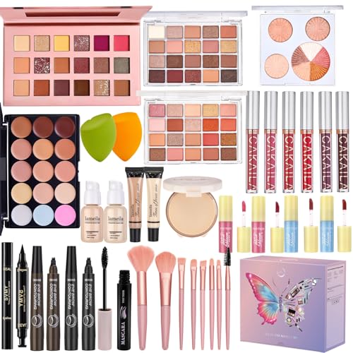 All-in-One Makeup Kit for Women - Complete Cosmetic Set & Gift