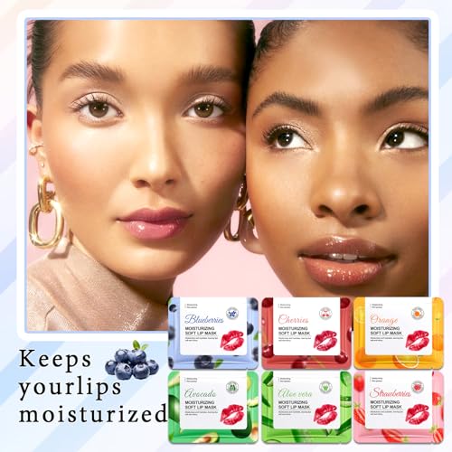 30-Piece Moisturizing Lip Mask Set – Overnight Hydrating Lip Patches