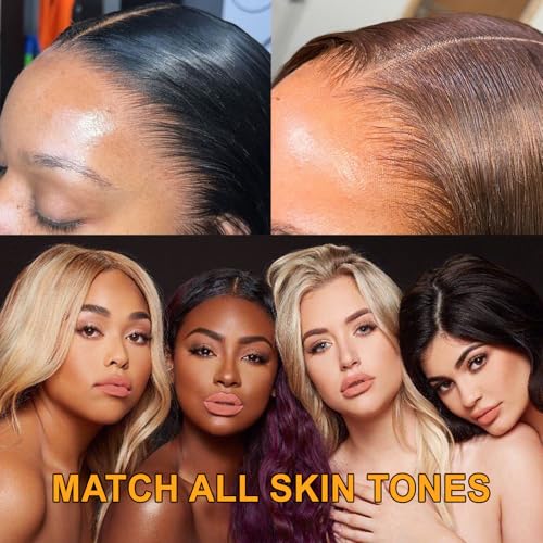 BEEOS 13x6 Skinlike Real HD Lace for Wig Making, 0.1mm Ultra-thin Net Base for Making Lace Frontal, Wigs Accessories for Repairing Wig Cap 1 Pieces