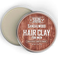 Viking Revolution Sandalwood Hair Clay for Men - Matte Finish