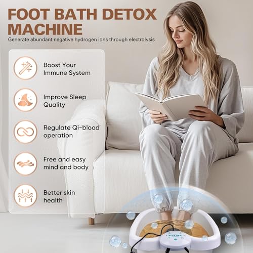 Ionic Foot Bath Detox Machine for Home Spa Detoxification