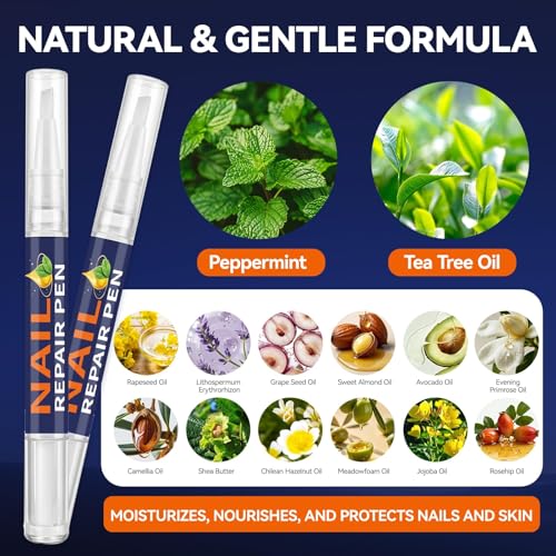 Toenail Fungus Treatment Pen | 25% Undecylenic Acid & Tea Tree Oil