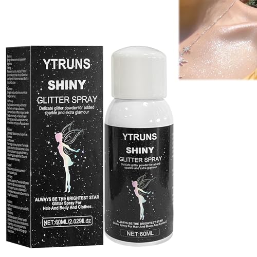 Glitter Spray for Hair & Body – Long-Lasting Shimmer 2.03oz