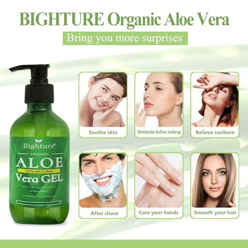 100% Pure Aloe Vera Gel - Face & Body Care
