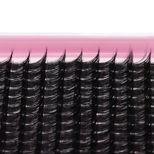 Sulv 144PC D Curl Wispy Lash Clusters - Reusable Eyelash Extensions