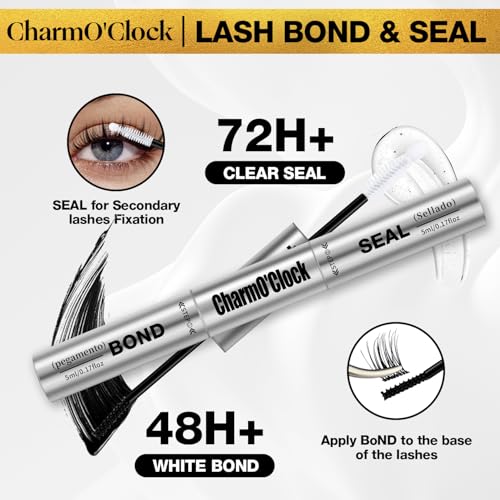 Lash Bond & Seal Glue Kit - 72H Waterproof Eyelash Adhesive