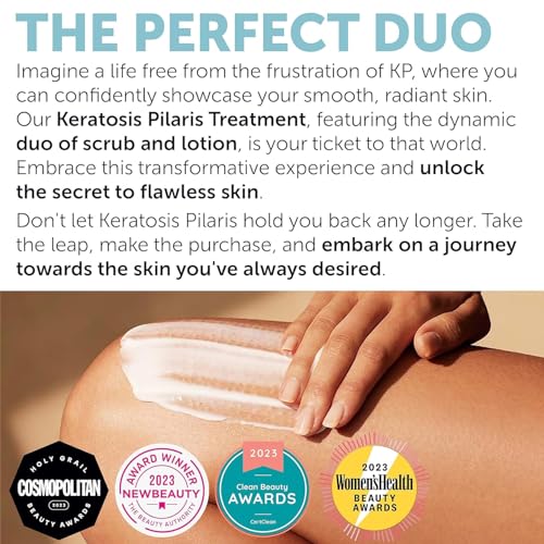 KP Bump Eraser Body Set with 10% AHA - Keratosis Pilaris Treatment