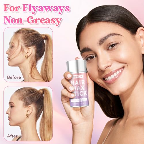 Hair Wax Stick 4-in-1 Styling Tool Kit for Women