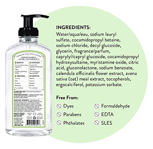 J.R. Watkins Aloe & Green Tea Hand Soap Dispenser Pack of 3 - 11 fl oz