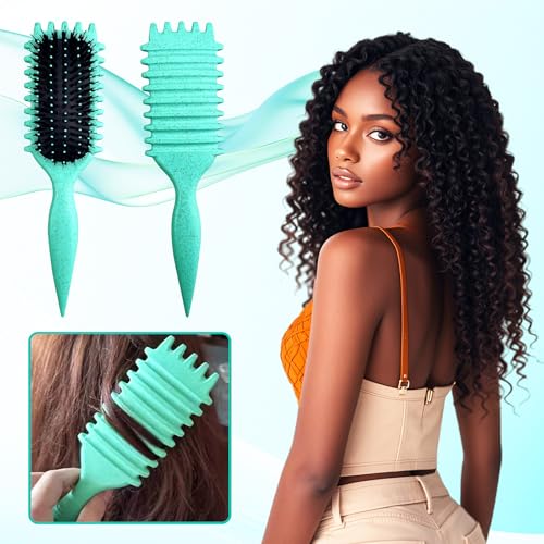 Curl Defining Hair Brush for Curly Hair - SMARTBEST