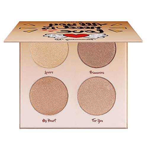 Glow Kit 4-Color Highlighter & Bronzer Palette | Illuminator Shimmer
