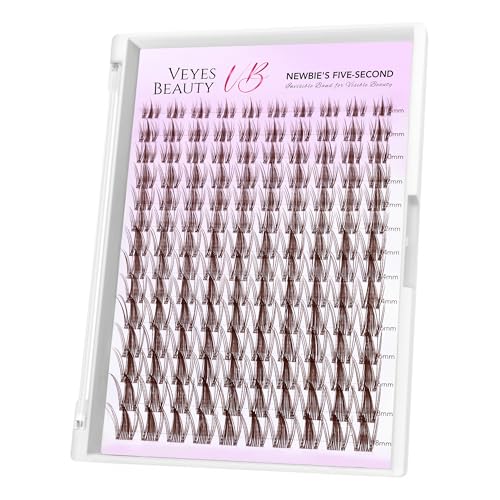 Brown Wispy Lash Clusters - DIY Eyelash Extensions 8-18mm