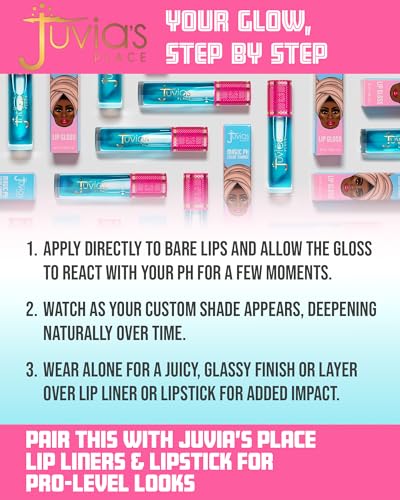 Juvia's Place Magic pH Color Change Lip Gloss - Mood