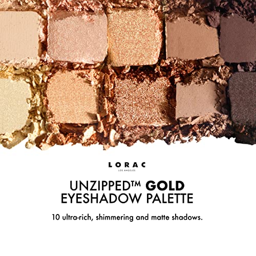 LORAC Unzipped Eyeshadow Palette, Matte And Glitter Finish