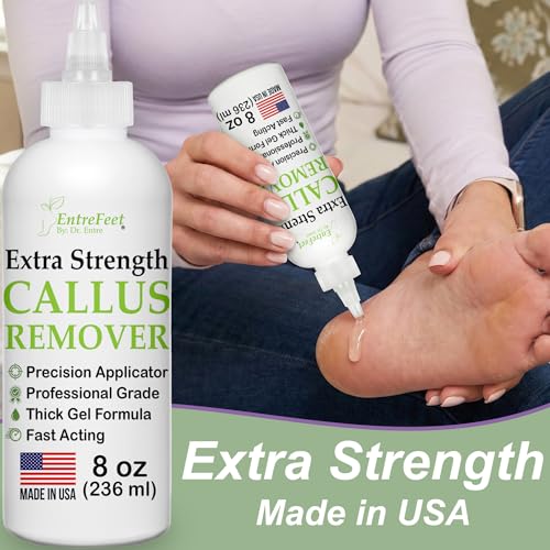 EntreFeet Callus Remover Gel - Extra Strength 8oz