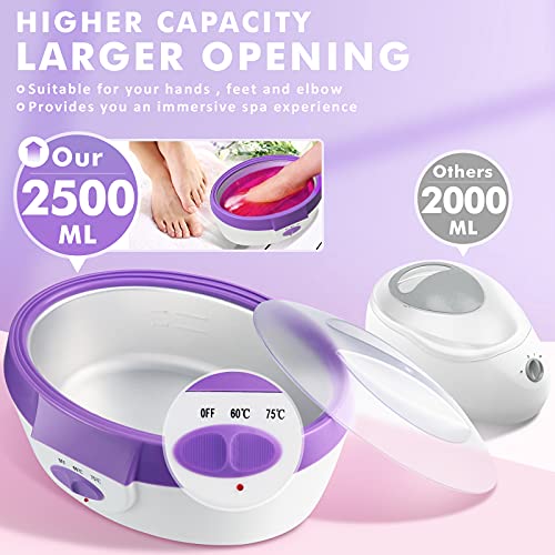 Ejiubas Paraffin Wax Machine for Hand & Feet Therapy Kit