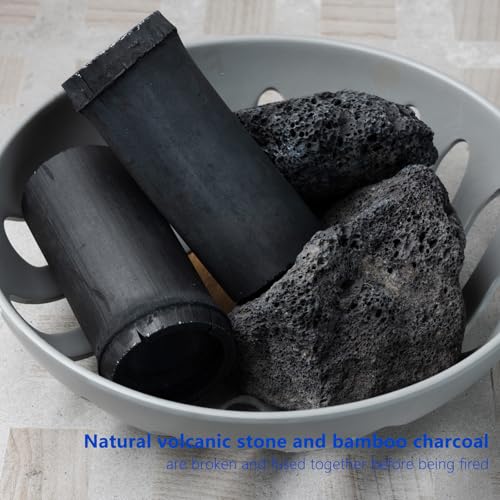 Natural Volcanic Pumice Stone Foot Scrubber Set - 2 Pcs Callus Remover