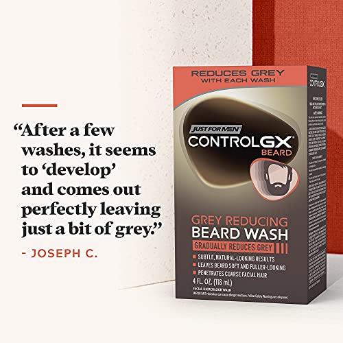 Just for Men Control GX Grey Reducing Shampoo & Beard Wash