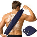 Exfoliating Washcloth with Handles - Back Scrubber for Shower
