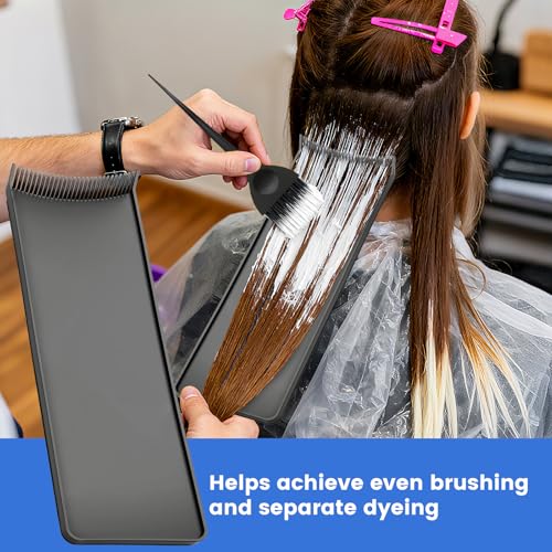 Hair Highlighting Board Kit with Applicator Brush - 2 Pcs