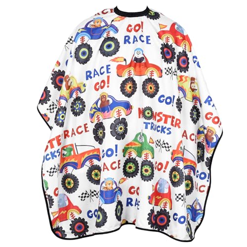Kids Haircut Cape Waterproof Adjustable Neckline