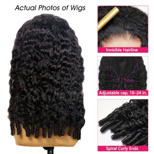 14-Inch Burmese Curly Half Wig Human Hair - 180% Density