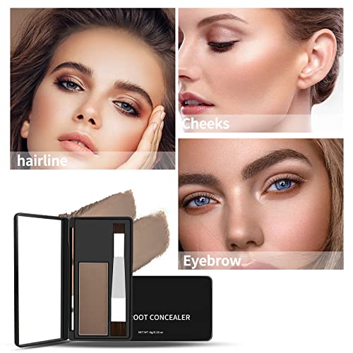 Boobeen Hair Shadow Powder Kit - Root Touch-Up with Brush