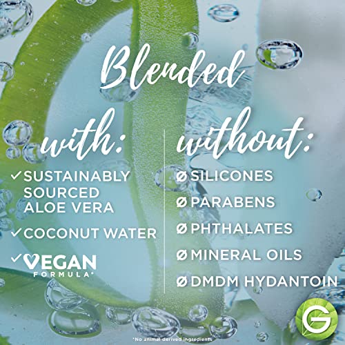 Garnier Whole Blends Coconut Water & Aloe Vera Refreshing Conditioner for Normal Hair, 26.6 Fl Oz, 1 Count (Packaging May Vary) (Pack of 2)