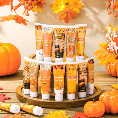 Loopeer 25 Pumpkin Pie Hand Cream Set - 30ml Travel Size Bulk