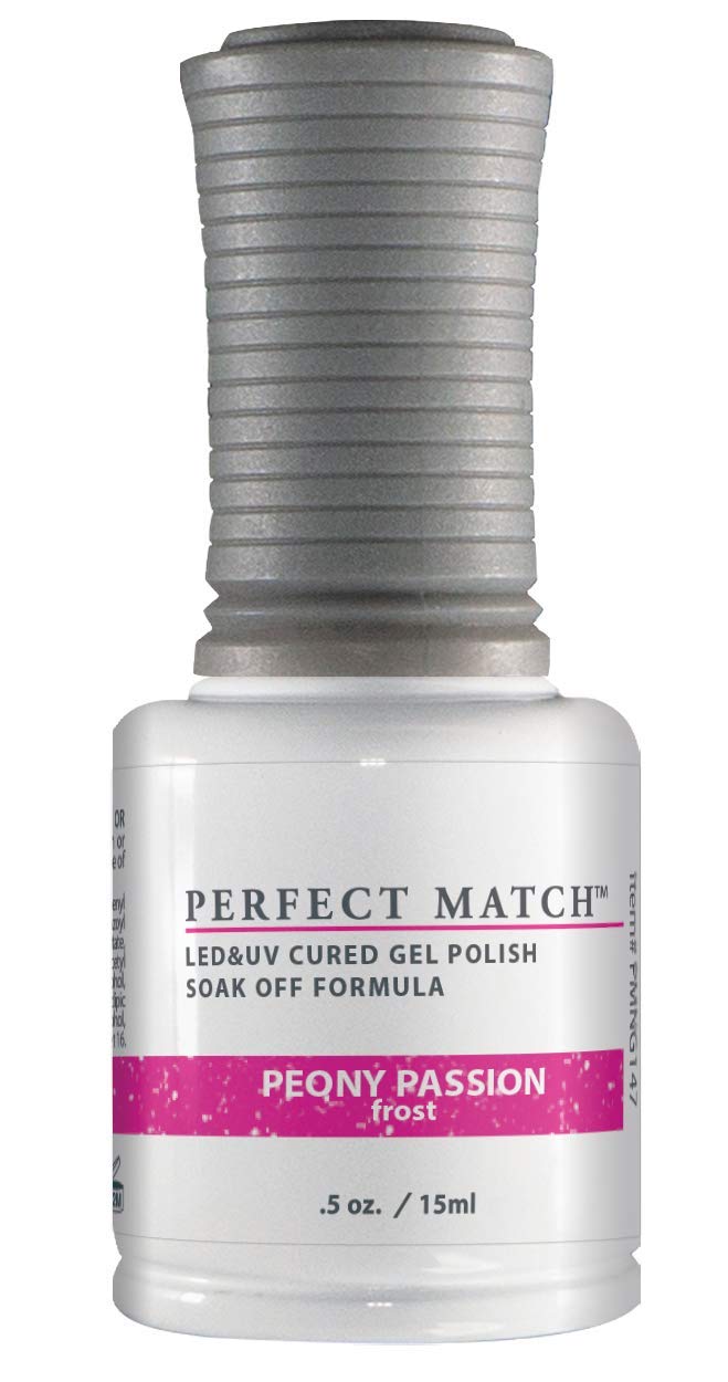 LeChat Perfect Match Gel Polish, Peony Passion, 0.5 Fl Oz (PMS147)