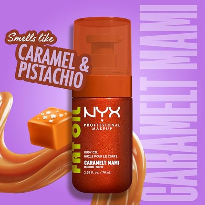 NYX Fat Oil Body Oil - Caramelt Mami Bronzed Glow