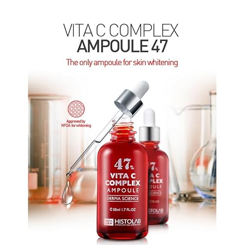 HISTOLAB Vitamin C Complex Ampoule 47% Made in Korea Essential Korean Beauty Skin Care Brilliant Skin Vita C